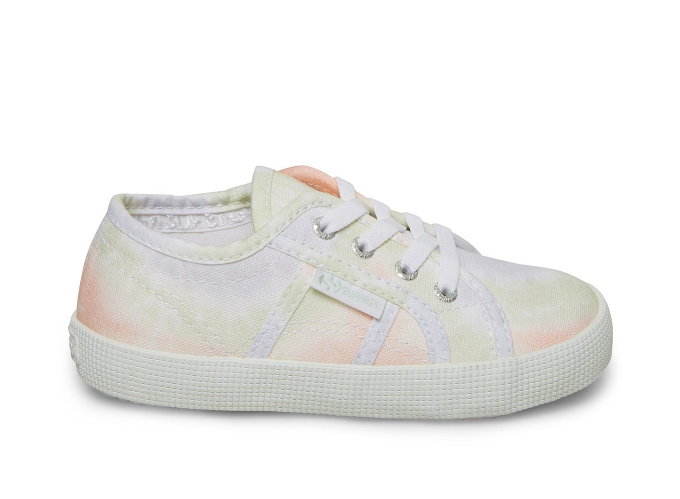 Superga Sneakers Kids - 2750 Cotbumpertiedyej - White - VULRO6109